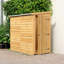 3 ft. W x 6 ft. D Wood Overlap Pent Storage Shed