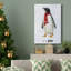 Let It Snow Penguin, toile tendue avec châssis de qualité supérieure - prête à être accrochée-1673434633