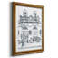 «Italian Street S Croquis II», toile encadrée de qualité supérieure - prête à être accrochée-119361357