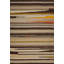 Abstract Area Rug in Brown