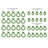 40 Pack Garland Ties