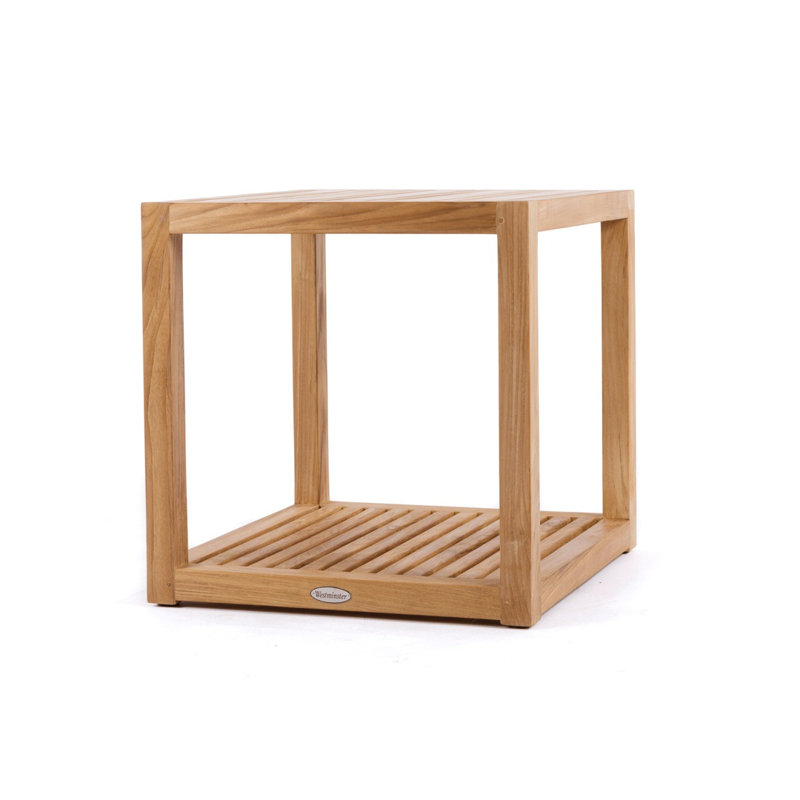 Solid Wood End Table