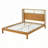 Rubber Wood Platform Bed Frame-236498512