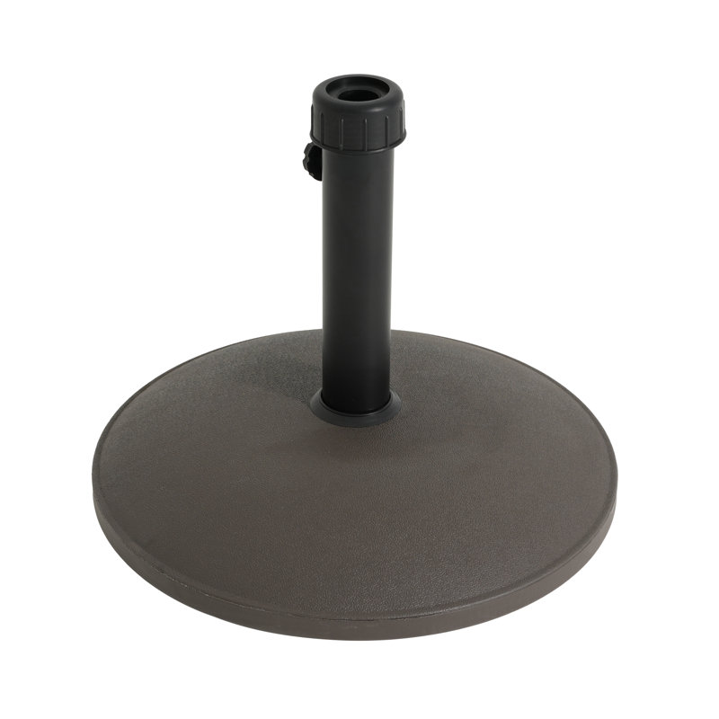 Concrete Umbrella Weight for W Umbrellas, Brown