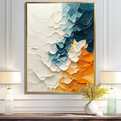 «Omeka Biomorphism Wave to Sand Migre II» - art mural Biomorphism
