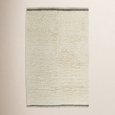 Astell Ivory Hand-Woven Wool Rug