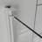 72 In. High Bi - Fold Swing Pivot Shower Door With 6Mm Tempered Glass, Heavy Duty Handle, And Noise Reducing Design 32 33 Inches Wide Glass Aluminum Frame, Reversible Installation, Water Stain