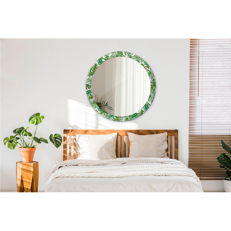 Huldar Glass Flat Wall Mirror