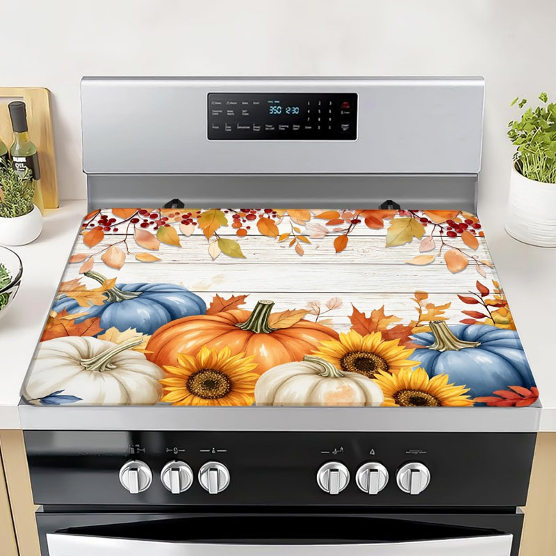 Couvercles de cuisinières électriques pour citrouille, H 0,4 po x l 28 po x P 20 po