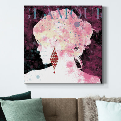 Glamour - reproduction sur toile tendue
