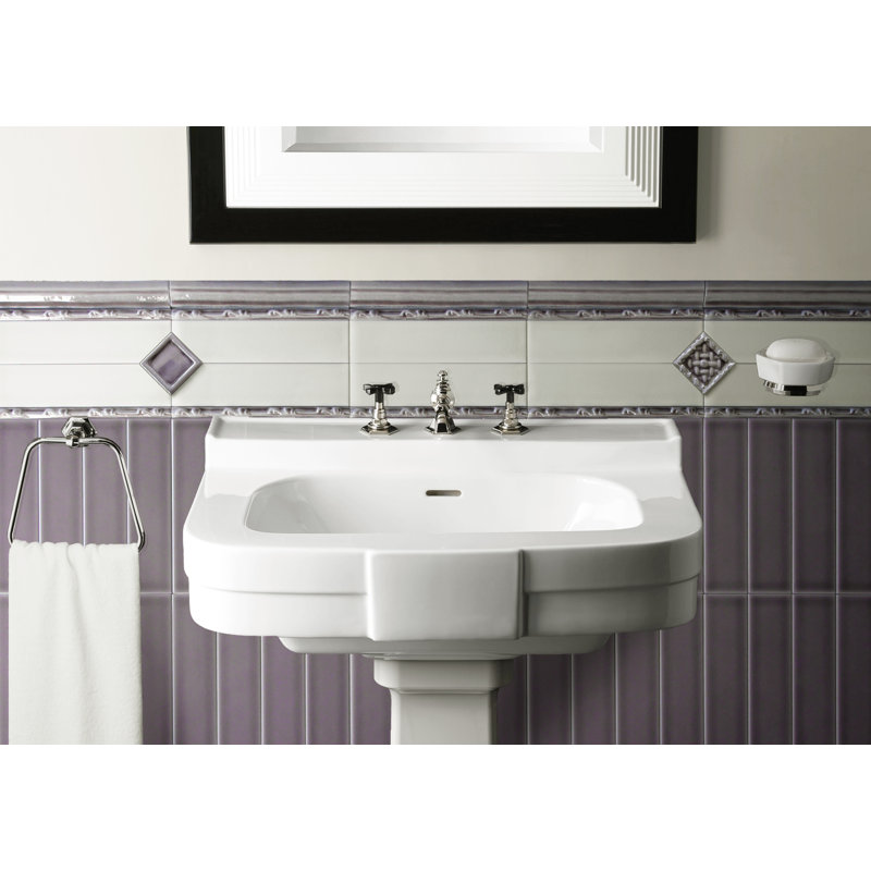 Carreau de céramique Subway Tile 3 po x 10 po, Mauve