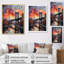 Wilderen Coral Bridge Urban Silhouettes I, reproduction d'art sur toile-1757256576-1757256580