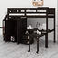 Lit mezzanine avec escalier-1432900525-1432900522