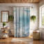 Rideau de douche abstrait-98781777