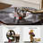 Black+Maroon Free Form Solid Wood Media Players-120978943
