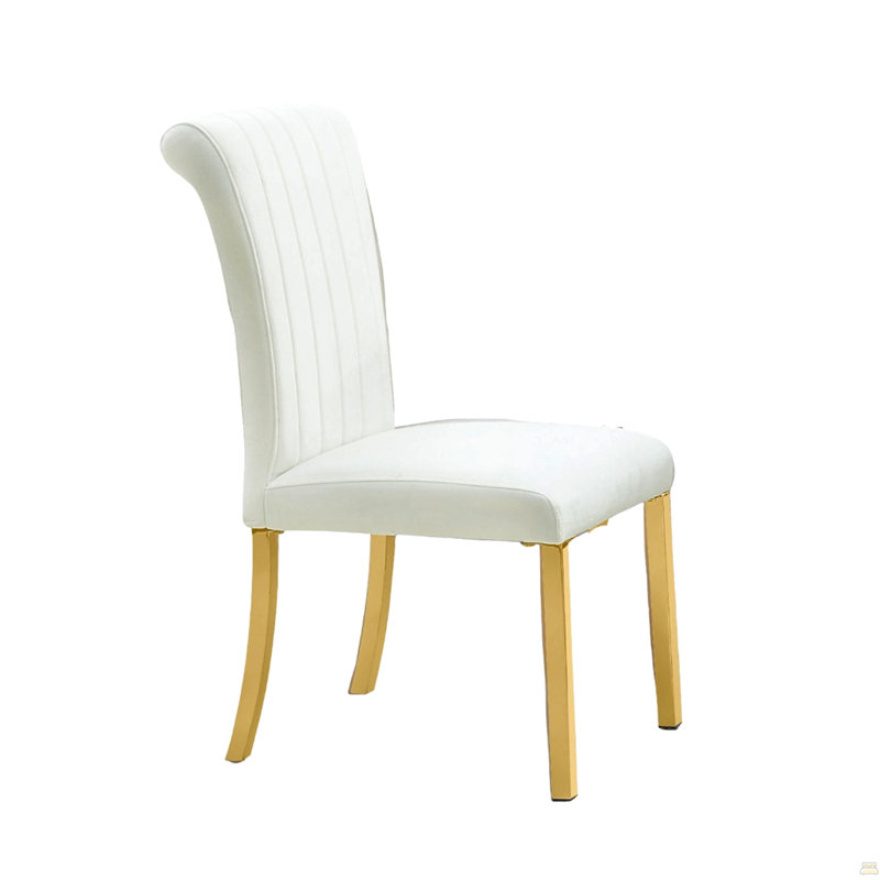 Chaise d'appoint 2pc, Doré