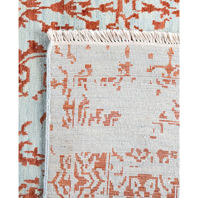 Overdyed One-of-a-Kind 8' 1" X 10' 0" Hand Knotted Area Rug