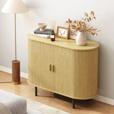 Sideboard Storage Cabinet With Doors And Shelves - Credenza Storage Cabinet For Office, Bedroom Storage Cabinet, Hallway Storage Cabinet, Console Storage Cabinet