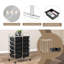 Nally 10 Drawer Storage Drawer with Locking Wheels-409249952