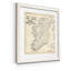 Carte de l'Irlande - impression d'art graphique-374617561-374617566