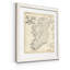 Carte de l'Irlande - impression d'art graphique-374617566-374617643