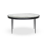 Yoko Glass Round Coffee Table