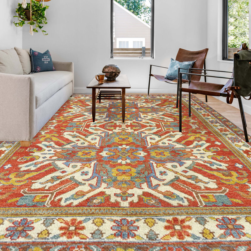 Wool Oriental Area Rug, Rectangle 8' x 10'