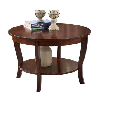 Carbin 30" Coffee Table with Shelf