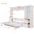 Murphy Bed Wall Bed With Closet And Drawers-129943945-129943946