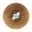 Suspension Corderra en rotin de style ferme moderne