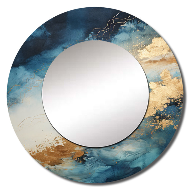 Miroir mural décoratif Saralee, 36 po x 36 po