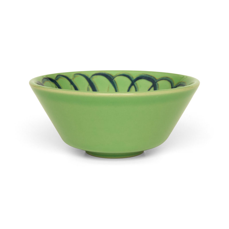 Amalfi Berry Bowl - Pink - 4.5", Green