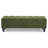 Green Boucle Storage Ottoman Bench With Rubber Wood Legs, 300 Lbs Capacity | Gift Idea-1535671036