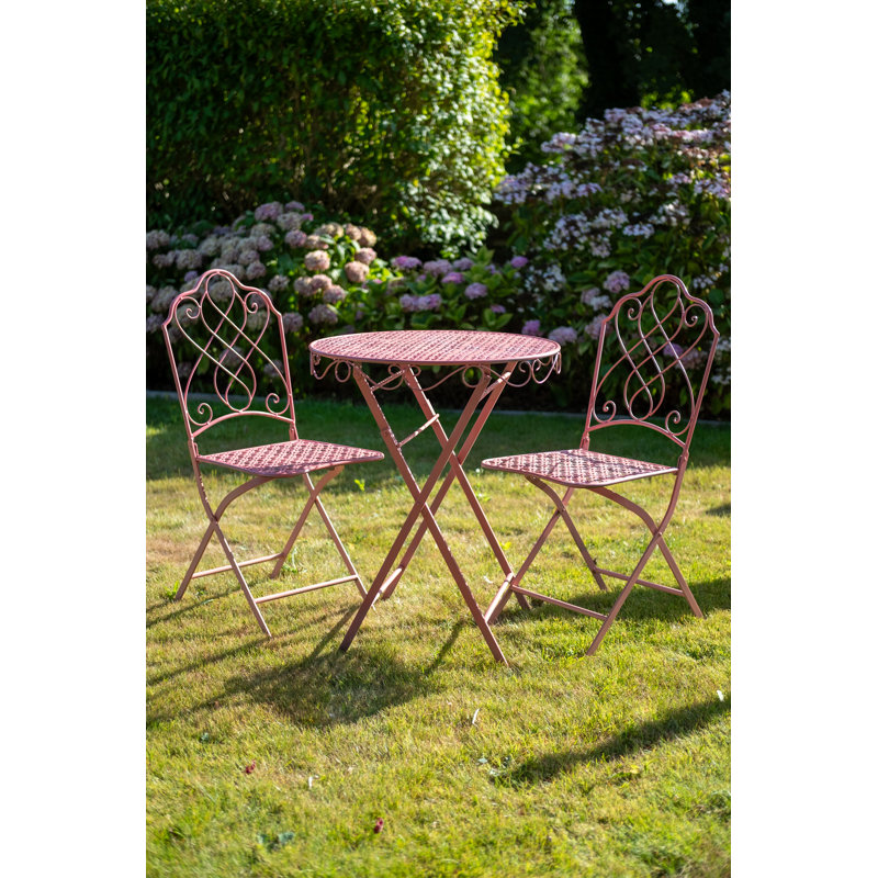 Avalon 2 - Person Patio Dining Set with Round Table