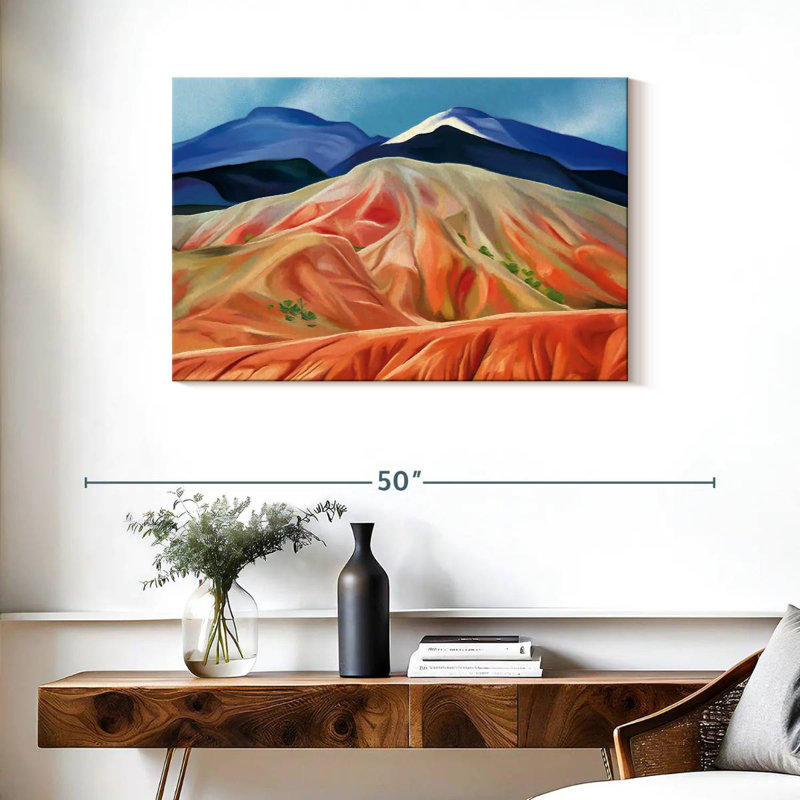 Mount Bogdo Peaks, 24" H x 36" W