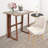 31.5" Wooden Standing Folding Table-117598821-125528946