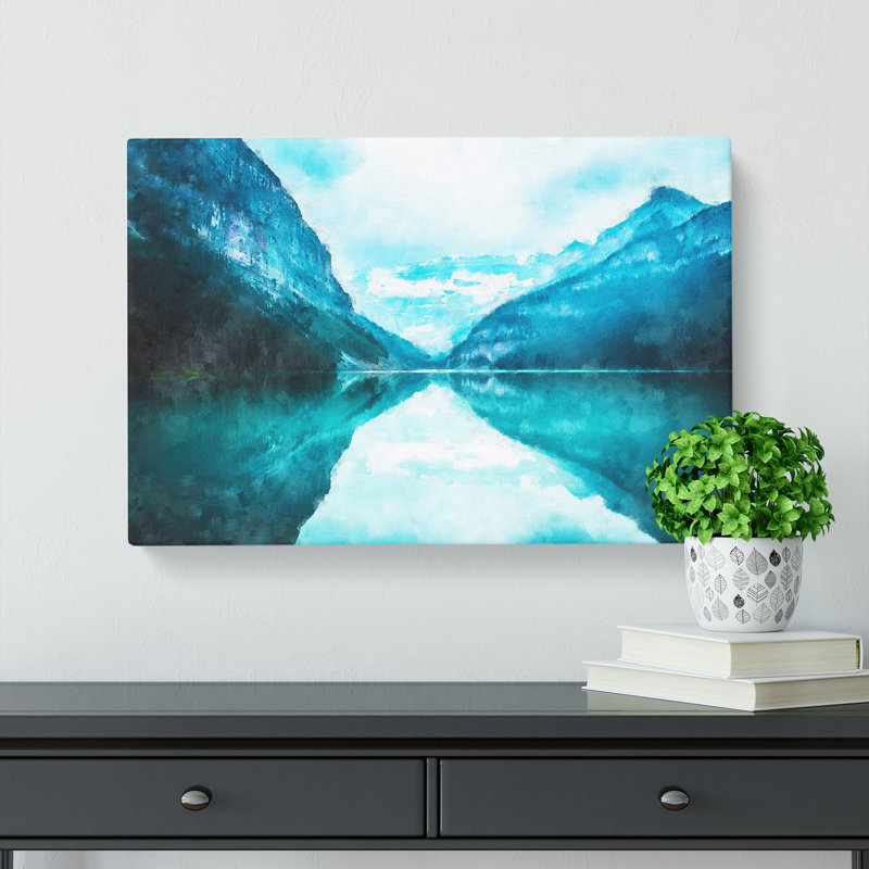 Lake Louise In Canada - Wrapped Canvas, 50cm H x 76cm W x 3cm D