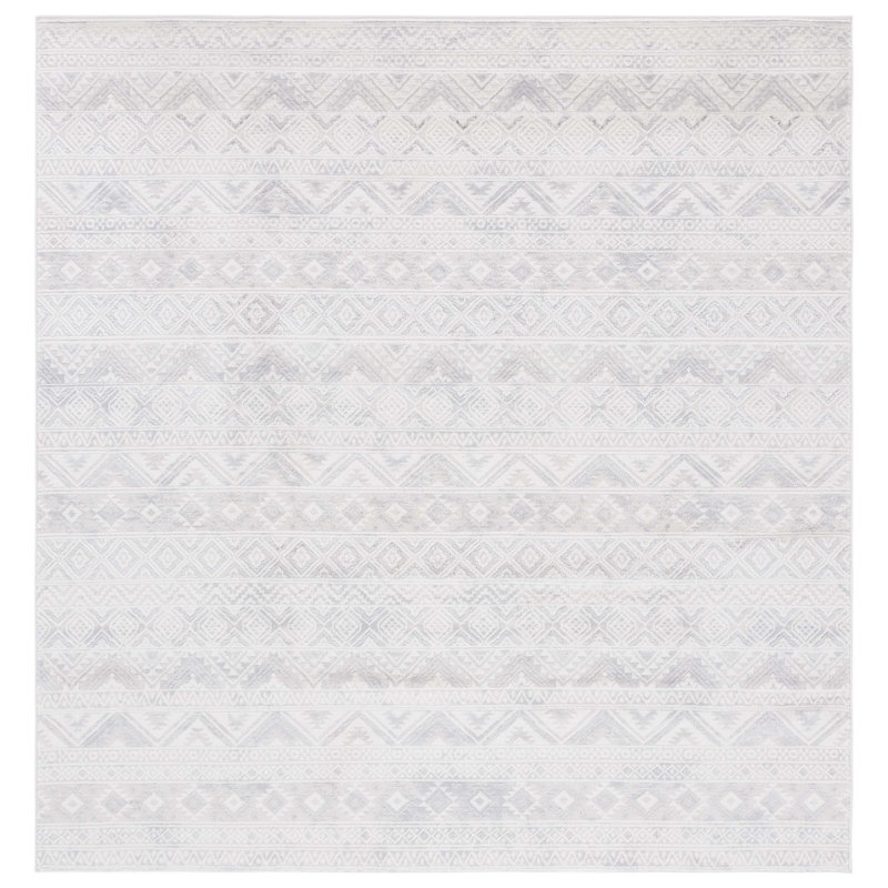 Jucel Performance Southwestern Rug, Square 6'7"