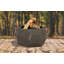 Diamond 36cm H x 60cm W Steel Charcoal & Wood Burning Outdoor Fire Pit