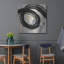 «Brushstroke No. 8» par Karen Lehrer, art mural en métal-721887683