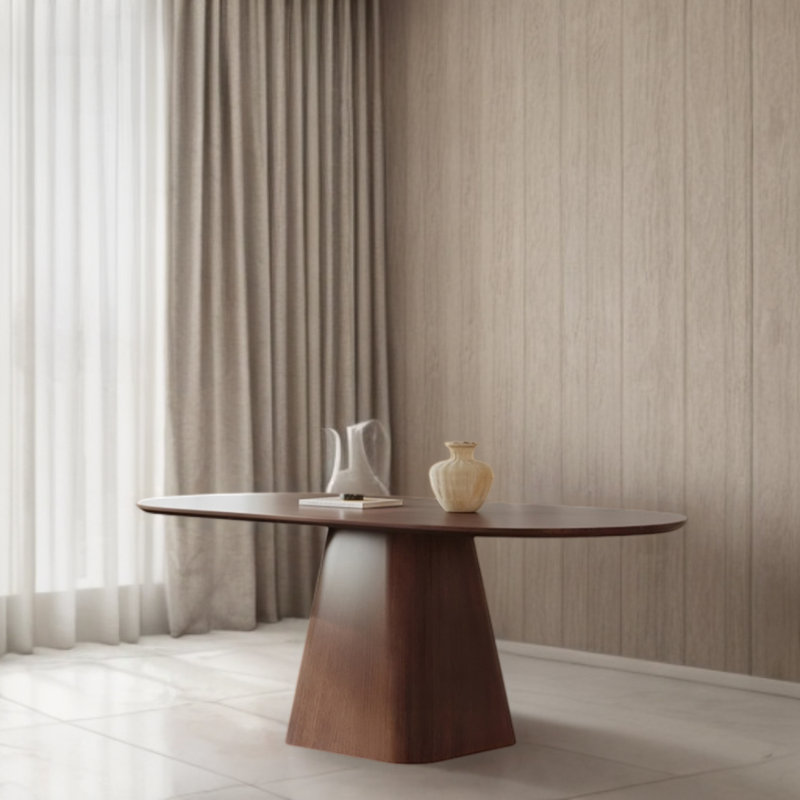 Brancaster Oval Dining Table, 35.43" W x 70.87" L