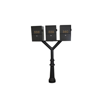 Penfield 77.5'' H Flute Multi-Mount Post