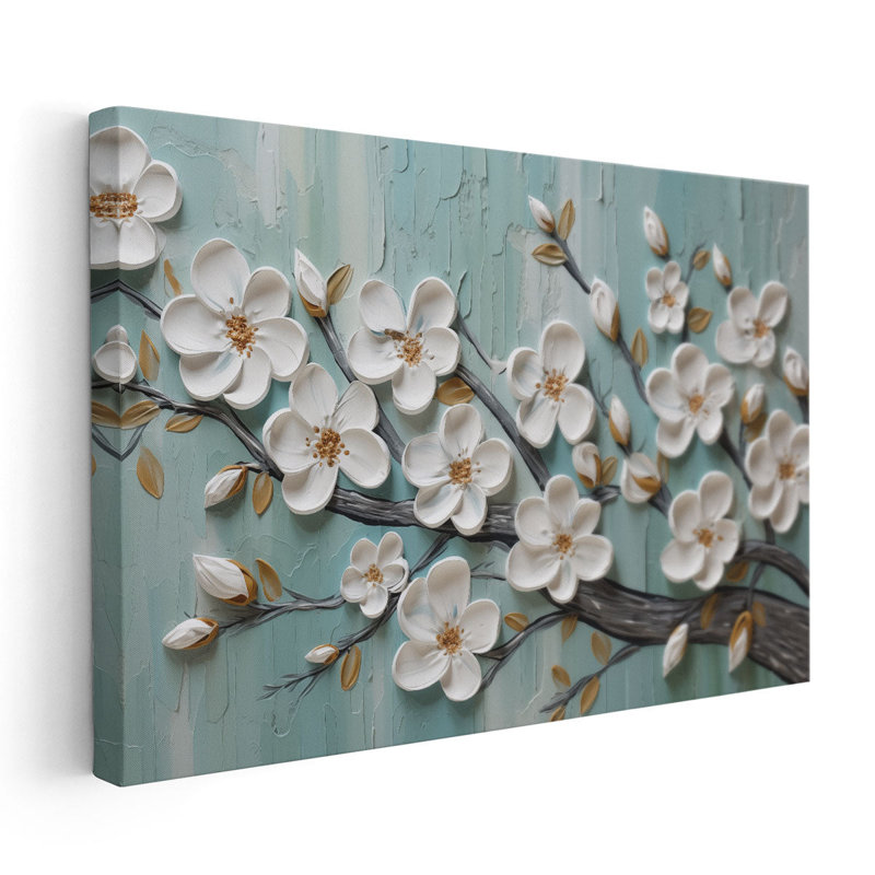 «Cherry Blossom Whispers 2», H 20 po x l 30 po