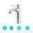 Yearby Single-Hole Single-handle Bathroom Faucet-55048341