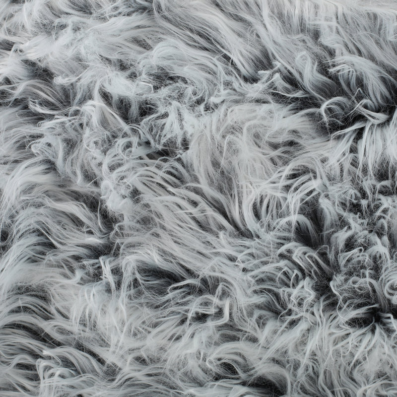Bean Bag Chair, Silver Gray Polyester