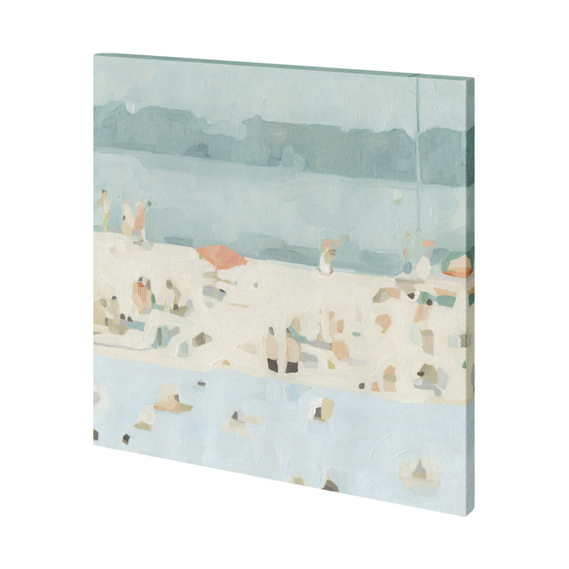 «Sea Glass Sandbar II» par Emma Scarvey, H 41 po x l 41 po x P 3 po