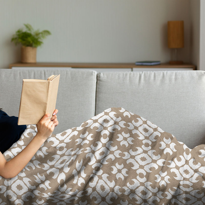 Hand Woven Throw Blanket, 50" x 70"