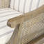 Chaise avec accoudoirs Cane