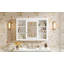 Armoire de rangement murale 42 po