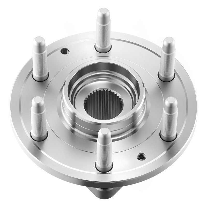 Ensemble de roulement de roue avant et de moyeu 2 pièces compatible avec Cheval Avalanche GMC Sierra 1500 de 2007 à Cadal Escalade EXT 2007-2014 Tahoe, 515096, 6 pattes avec capteur ABS, ensemble de moyeu de roulement de roue